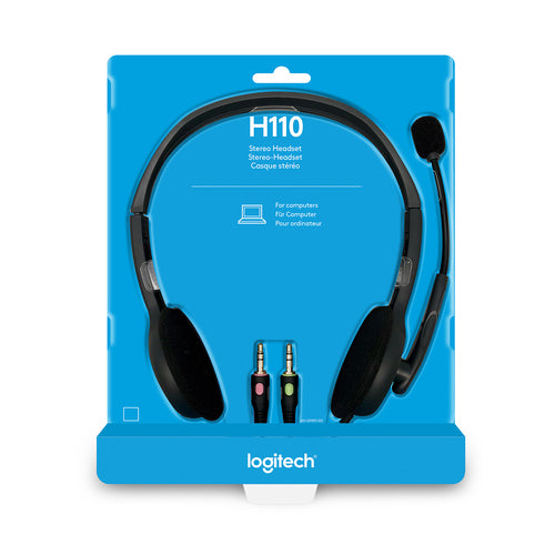 Logitech H110 Stereo Headset Logitech H110 Stereo Headset